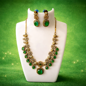 Fine Indian Sterling Emerald-cut Ring