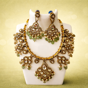 Gold Overlay Diamond Accent Initial Necklace